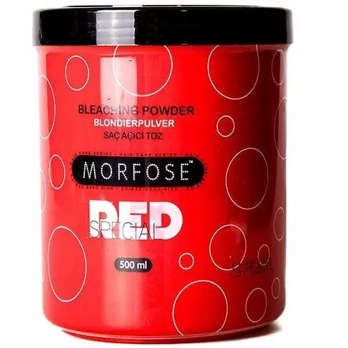 Morfose Red Special Bleaching Powder Rozjaśniacz Do Włosów Do 7 Tonów 500ML