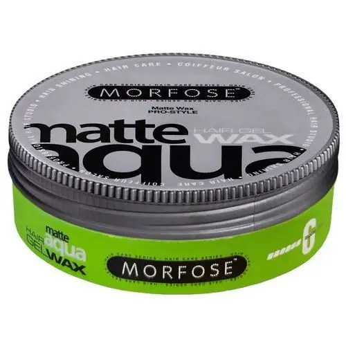 Morfose Wax Matte Aqua Green Gel - wodny żel do stylizacji fryzur, 175ml