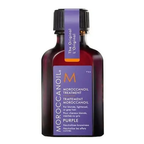 Moroccanoil Treatment Purple - Kuracja do włosów blond, pasemek i siwych