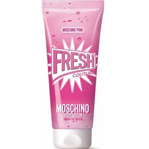 Fresh couture pink women body lotion 200 ml Moschino