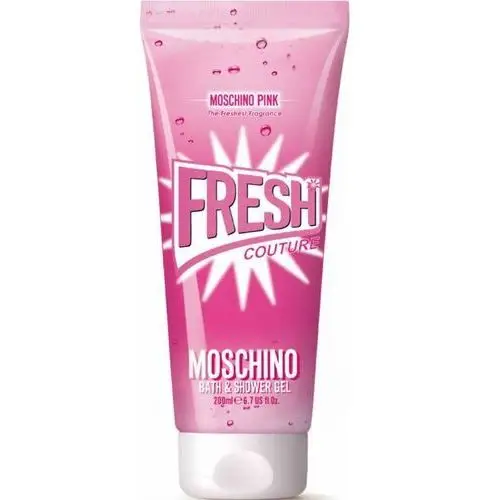 Moschino Fresh Couture Pink Women shower gel 200 ml