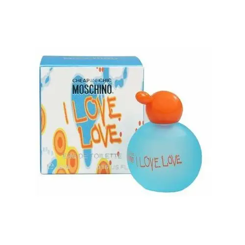 Moschino i love love woda toaletowa dla kobiet 4,9 ml + do każdego zamówienia upominek