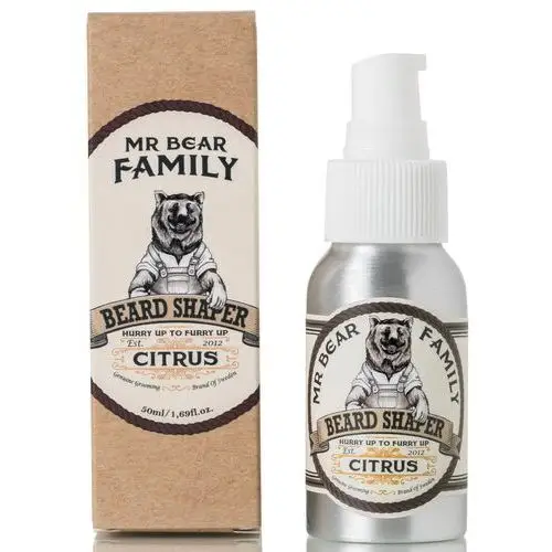 Beard shaper citrus (60ml) Mr bear family