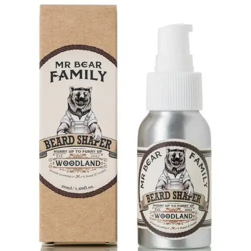 Mr bear family beard shaper woodland (60ml)