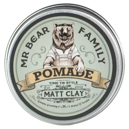 Pomade matt clay travel size (30 g) Mr bear family