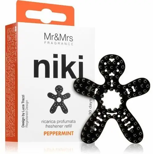 Niki peppermint odświeżacz do samochodu napełnienie Mr & mrs fragrance