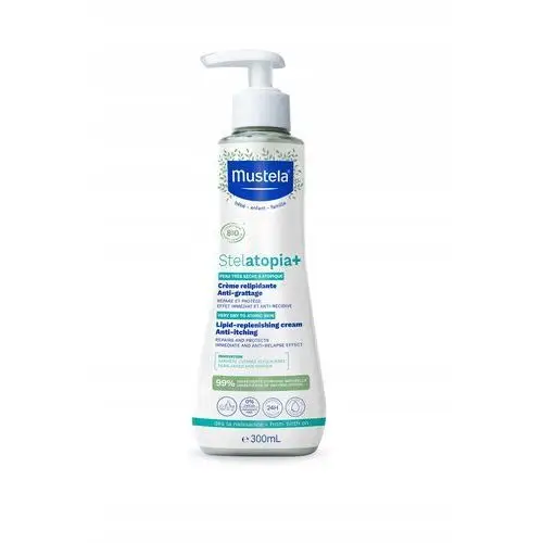 Mustela Stelatopia+ Krem uzupełniający lipidy z prebiotykiem 300 ml