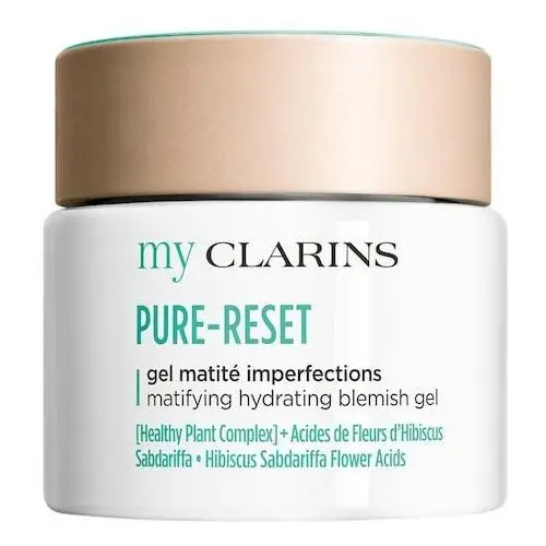 Pure-reset - matujący żel na niedoskonałości My clarins