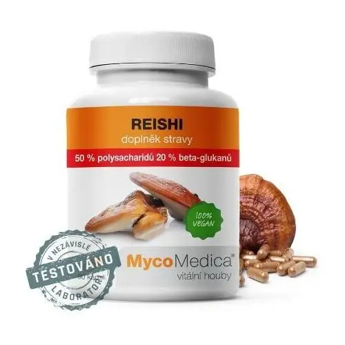 MycoMedica Reishi 50% polisacharydy 90 kapsułek