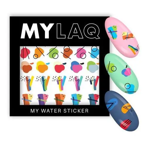 Mylaq Naklejki wodne abstract sticker