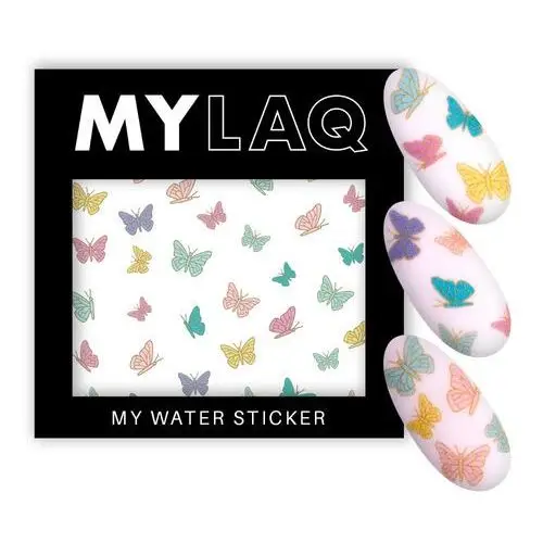 Naklejki wodne Colorful Butterfly Sticker MylaQ