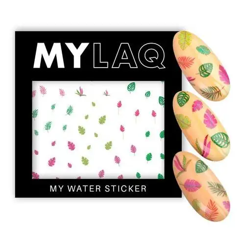 Naklejki wodne Colourful Leaf Sticker MylaQ,68