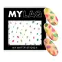 Naklejki wodne Colourful Leaf Sticker MylaQ,68 Sklep