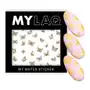 Mylaq Naklejki wodne gold butterfly sticker Sklep