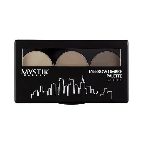 Mystik warsaw Paletka do brwi ombre brunette