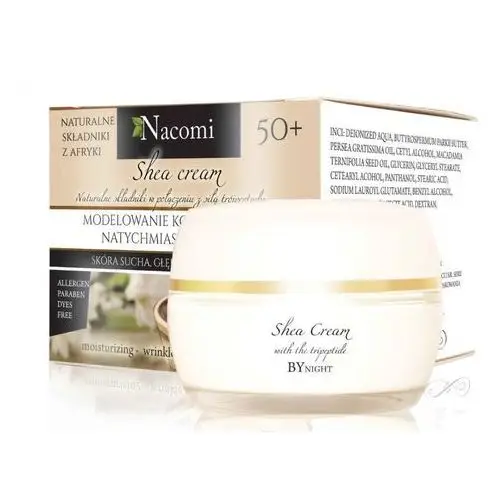 Krem shea na noc +50 lat, 50 ml