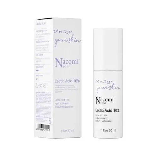 Next level kwas mlekowy 10% serum do twarzy 30ml Nacomi