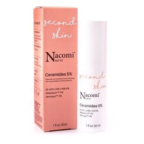 Next level - second skin, serum ceramidy 5%, 30 ml Nacomi