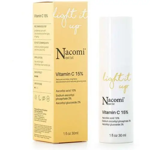 Next level serum z witaminą c 15% 30ml Nacomi