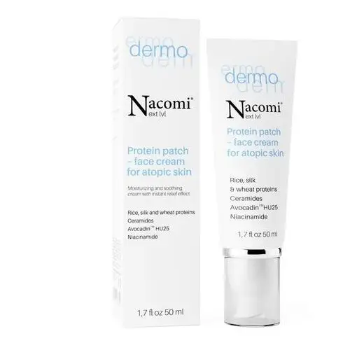 Nacomi Proteinowy plaster / krem do skóry atopowej - 50ml - dermo