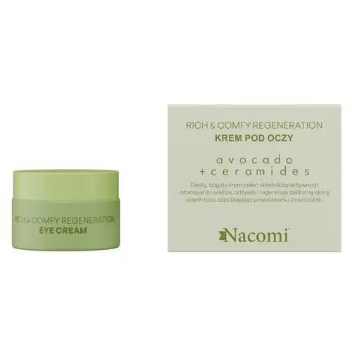 Nacomi R&C Regeneration krem pod oczy Avocado, 15 ml