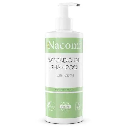 Szampon do włosów z olejem avocado 250 ml Nacomi