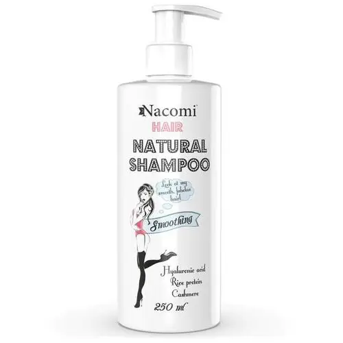 Nacomi Wygładzająco-nawilżający szampon do włosów 250 ml