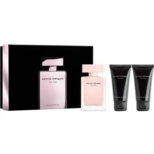 Narciso Rodriguez for her Eau de Parfum 50 ml, Body Lotion 50 ml + Shower Gel 50 ml Zestaw zapachowy 1 szt.,057