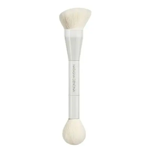 HY-GEN FACE BRUSH - Pędzel do twarzy i do rozświetlacza z dwoma końcówkami