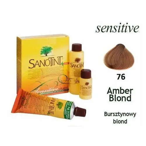 Naturalna Farba Sanotint Sensitive 76 Amber Blonde, kolor blond