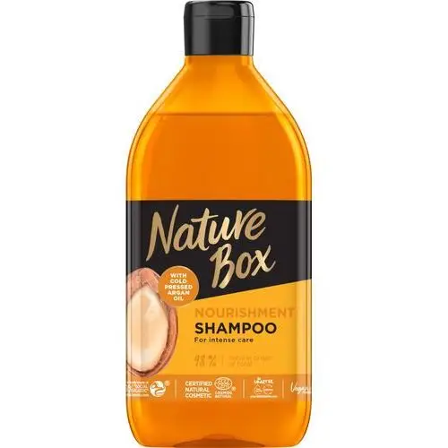 Nature box Odżywczy szampon do włosów z olejem arganowym 385 ml