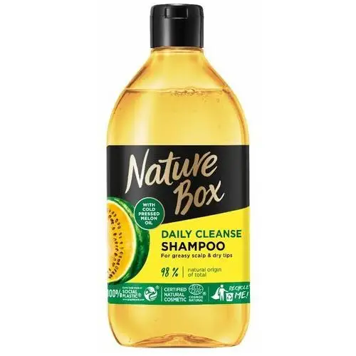 Szampon do włosów oczyszczający 385 ml Nature box