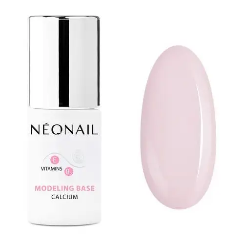 Baza hybrydowa Basic Pink NeoNail Modeling Base Calcium,91