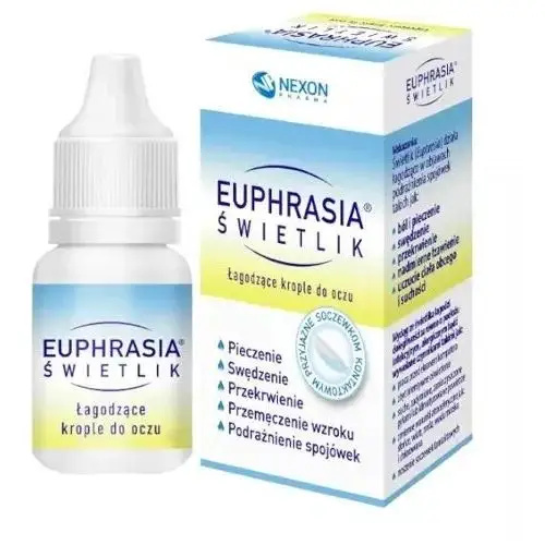 Euphrasia świetlik łagodzace krople do oczu 10ml Nexon