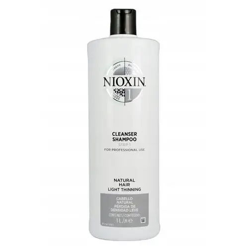 Nioxin 1 szampon przeciw wypadaniu włosów 1000ml