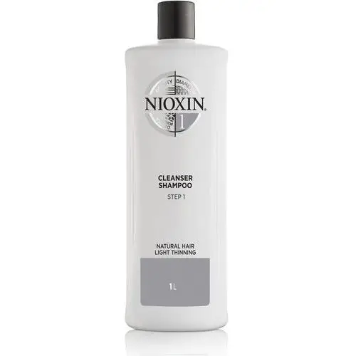 Nioxin 3D System 1, szampon oczyszczający, 1000ml, 2354