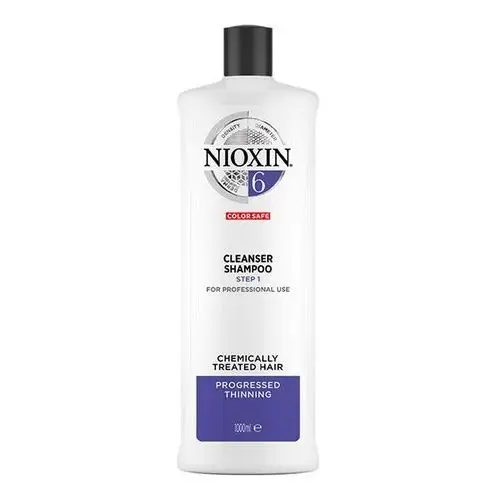 Nioxin 3D System 6, szampon oczyszczający, 1000ml