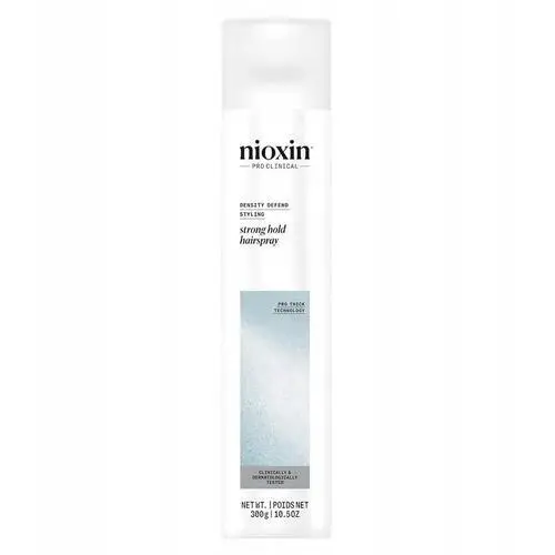 Nioxin Density Defend Strong Hold mocno utrwalający lakier do włosów 300ml