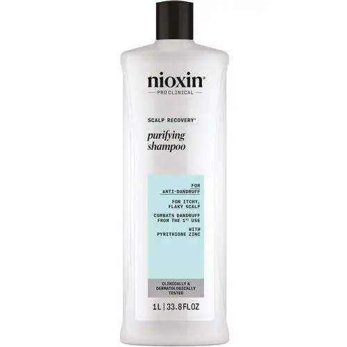 Nioxin Scalp Recovery Purifying Shampoo szampon do włosów przerzedzonych i oklapniętych przeciw łupieżowi 1000 ml