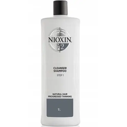 Nioxin System 2 Cleanser Shampoo Szampon do Włosów 1000ml