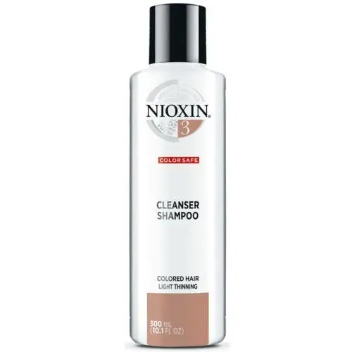 Nioxin System 3 | Szampon przeciw wypadaniu do włosów farbowanych i lekko przerzedzonych 300ml, 32