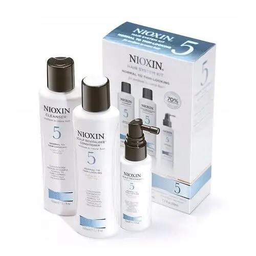 Nioxin System 5 Zestaw Przeciw Wypadaniu Włosów