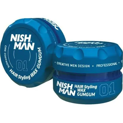 Nishman 01 hair styling wax gumgum - wosk do stylizacji włosów, 150ml