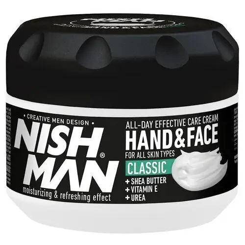 Nishman hand&face classic - krem do rąk i twarzy, wszystkie typy skóry, 300ml