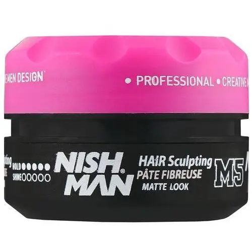 Nishman M5 Fibre Hair Paste Matte - matowa pasta do stylizacji włosów, 100ml