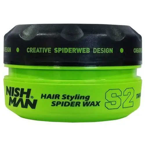 Nishman S2 Spider Wax Tarantula - włóknista pomada do stylizacji, 150ml