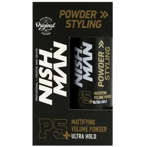 Styling powder ultra hold - mocny puder do stylizacji, 20g Nishman