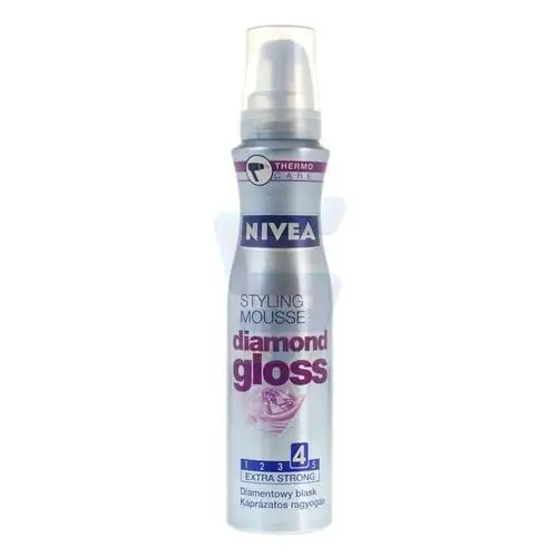 NIVEA 150ml Diamond Gloss Pianka do włosów podkreślająca blask, 0186943