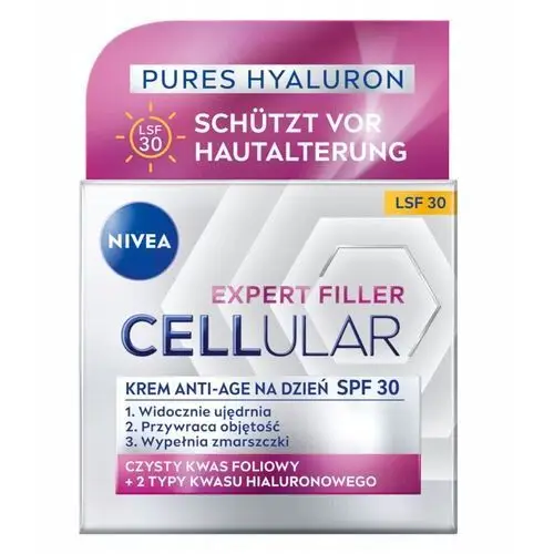 Nivea Cellular Expert Filler Krem Anti-Age na dzień Spf 30 50 ml