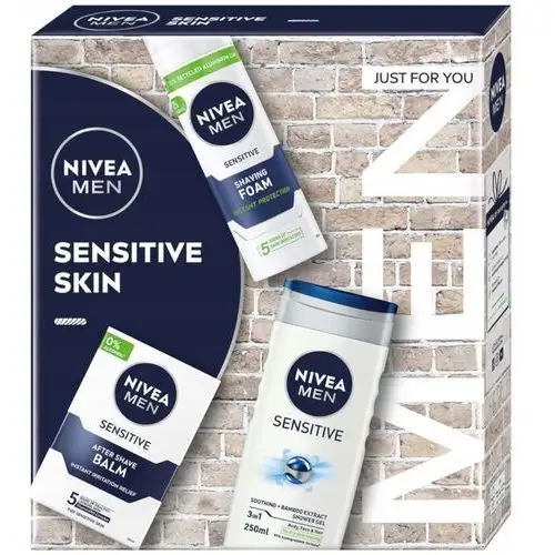 Nivea Men Sensitive Skin Zestaw kosmetyków dla mężczyzny prezentowy